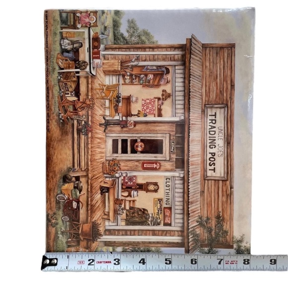 1994 Unopened Vintage SCAFA-TORNABENE ART Print of Uncle Joe’s Trading Post - Picture 7 of 9